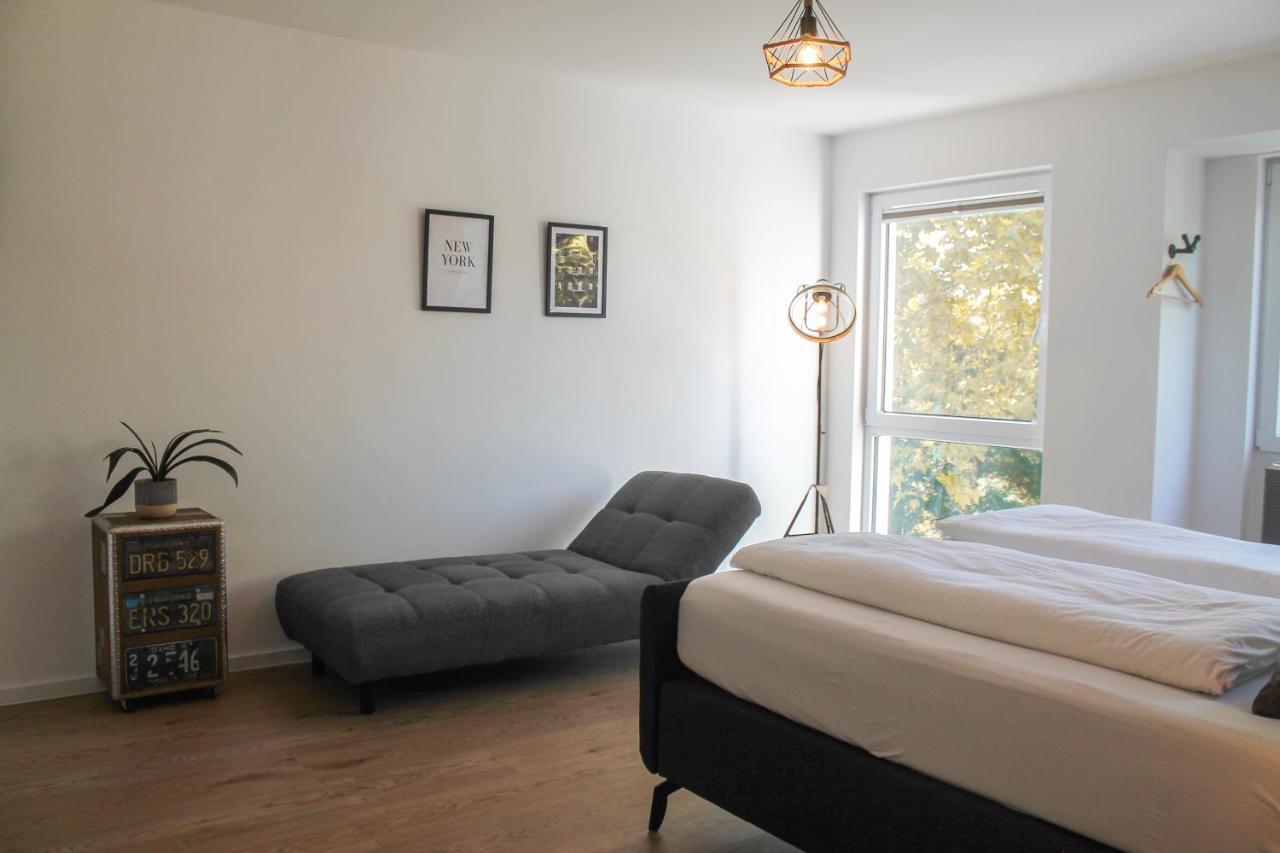 New York Apartment - Fuer Freunde & Familien, Stadtnah, Parkplatz, E-Ladestation, Gitterbox Fuer Fahrraeder, Fitnessstudio, Digitale Gaestemappe Mit Restaurant- Und Unternehmenstipps Кобленц Экстерьер фото